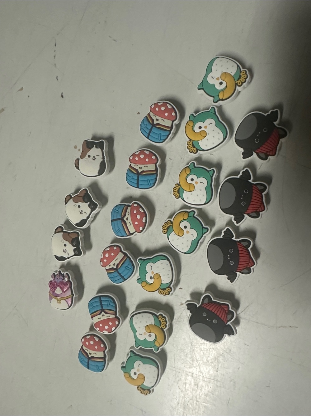 JIBBITZ SQUISHMALLOW LOT of 21 new